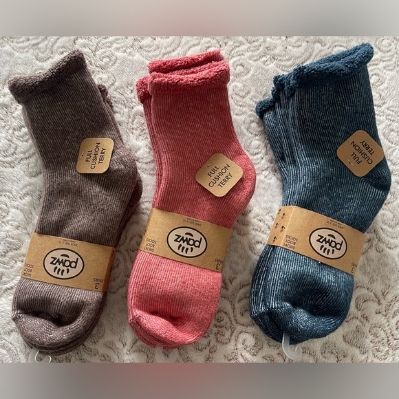 PAWZ by BEARPAW~9 pairs~Women’s short boot socks-shoe sz 5-10 - Picture 1 of 5